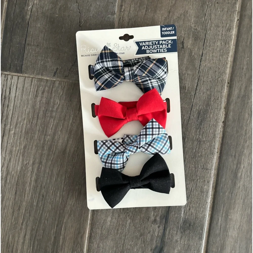 Set of 4 Infant/ Toddler Bow Ties